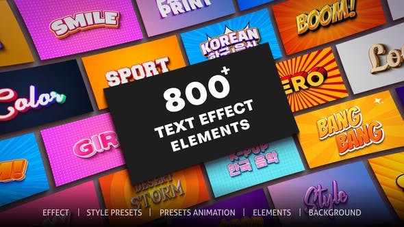 Videohive Text Effect 46896703 - After Effects Project Files