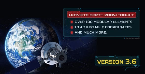 Videohive Ultimate Earth Zoom Toolkit V3.8.3 10354880