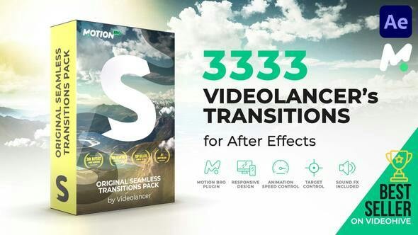 Videohive  Videolancer's Transitions for After Effects V10.1 18967340 - After Effects Project Files