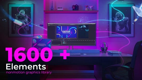 Videohive Pack | Nonmotion Graphics Library | Extension for Premiere Pro 50655074 - Premiere Pro Templates