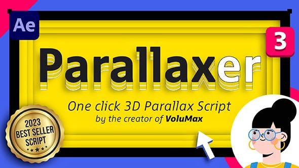 Videohive PARALLAXER 3 | One click 3D Parallax Script 45105159 - After Effects Scripts